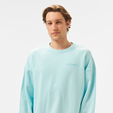  Les Benjamins 307 Erkek Mavi Sweatshirt