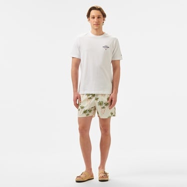  Tommy Hilfiger Monotype All American Erkek Beyaz T-Shirt