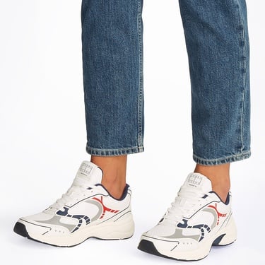  Tommy Hilfiger Archive'25 Erkek Beyaz Sneaker