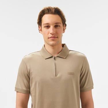  Calvin Klein Erkek Bej Polo