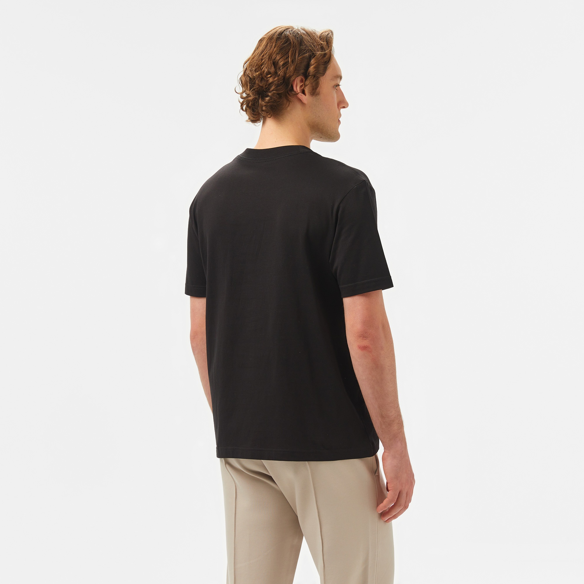 Calvin Klein Monologo Shift Erkek Siyah T-Shirt