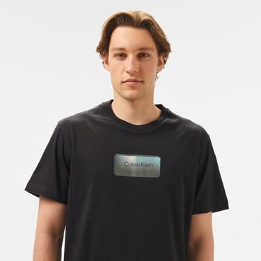  Calvin Klein Logo Erkek Siyah T-Shirt