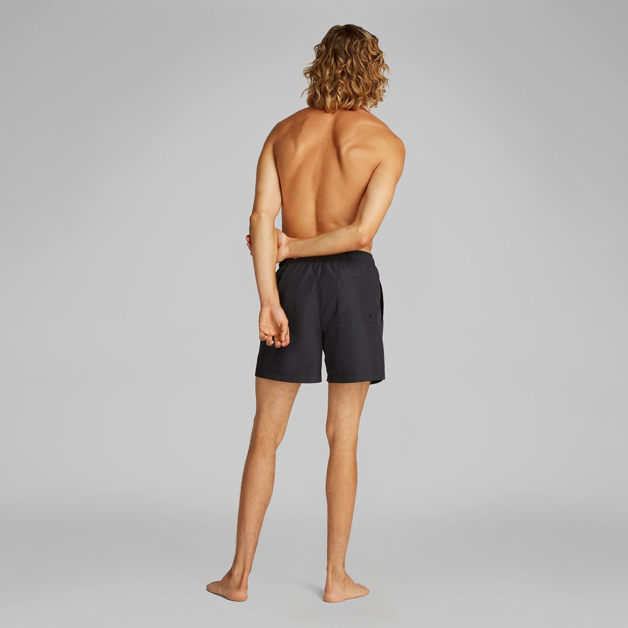 Calvin Klein Medium Drawstring Erkek Siyah Mayo