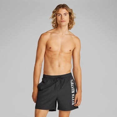  Calvin Klein Medium Drawstring Erkek Siyah Mayo