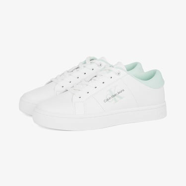  Calvin Klein Classic Cupsole Kadın Beyaz Sneaker