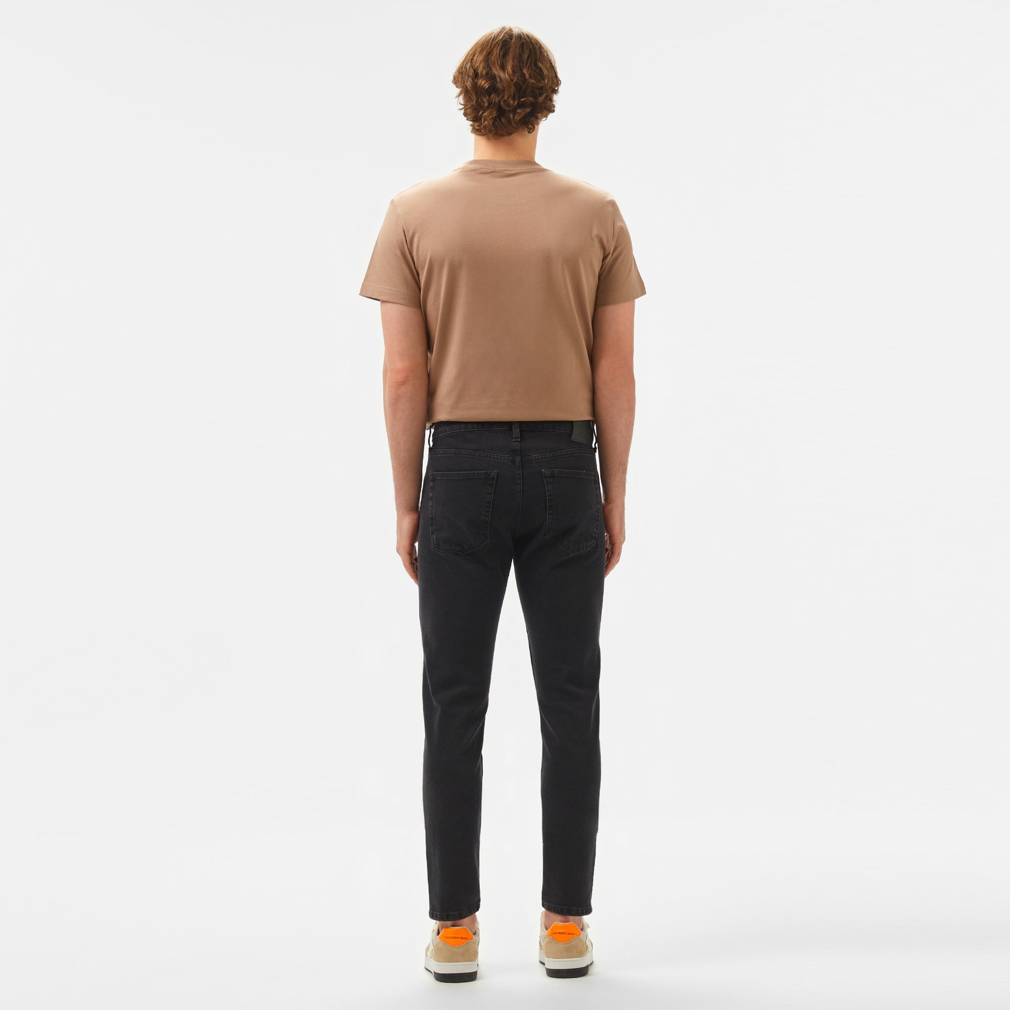 Calvin Klein Slim Taper Erkek Siyah Jean