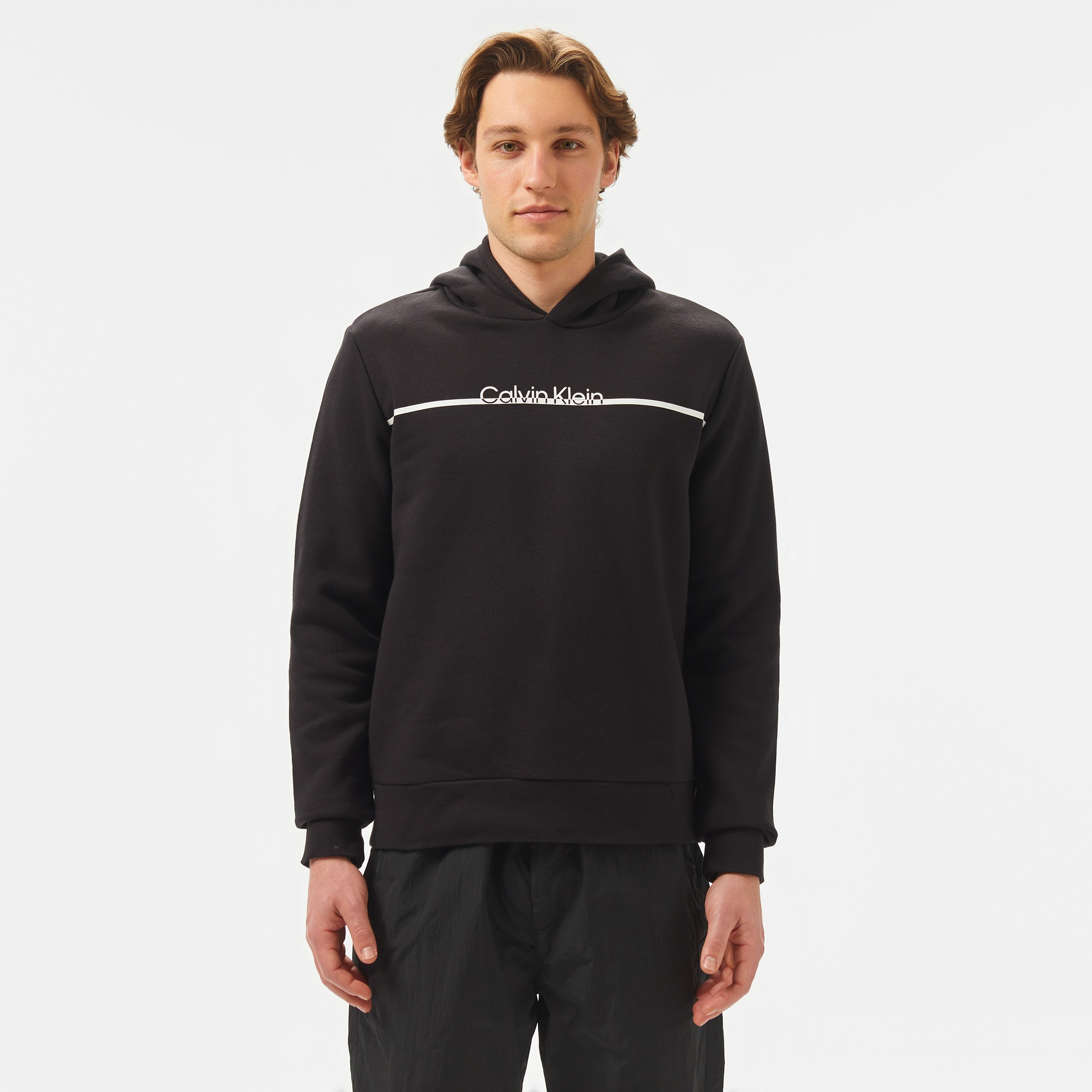 Calvin Klein Erkek Siyah Sweatshirt
