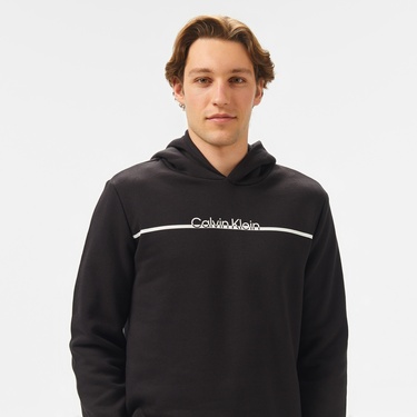  Calvin Klein Erkek Siyah Sweatshirt