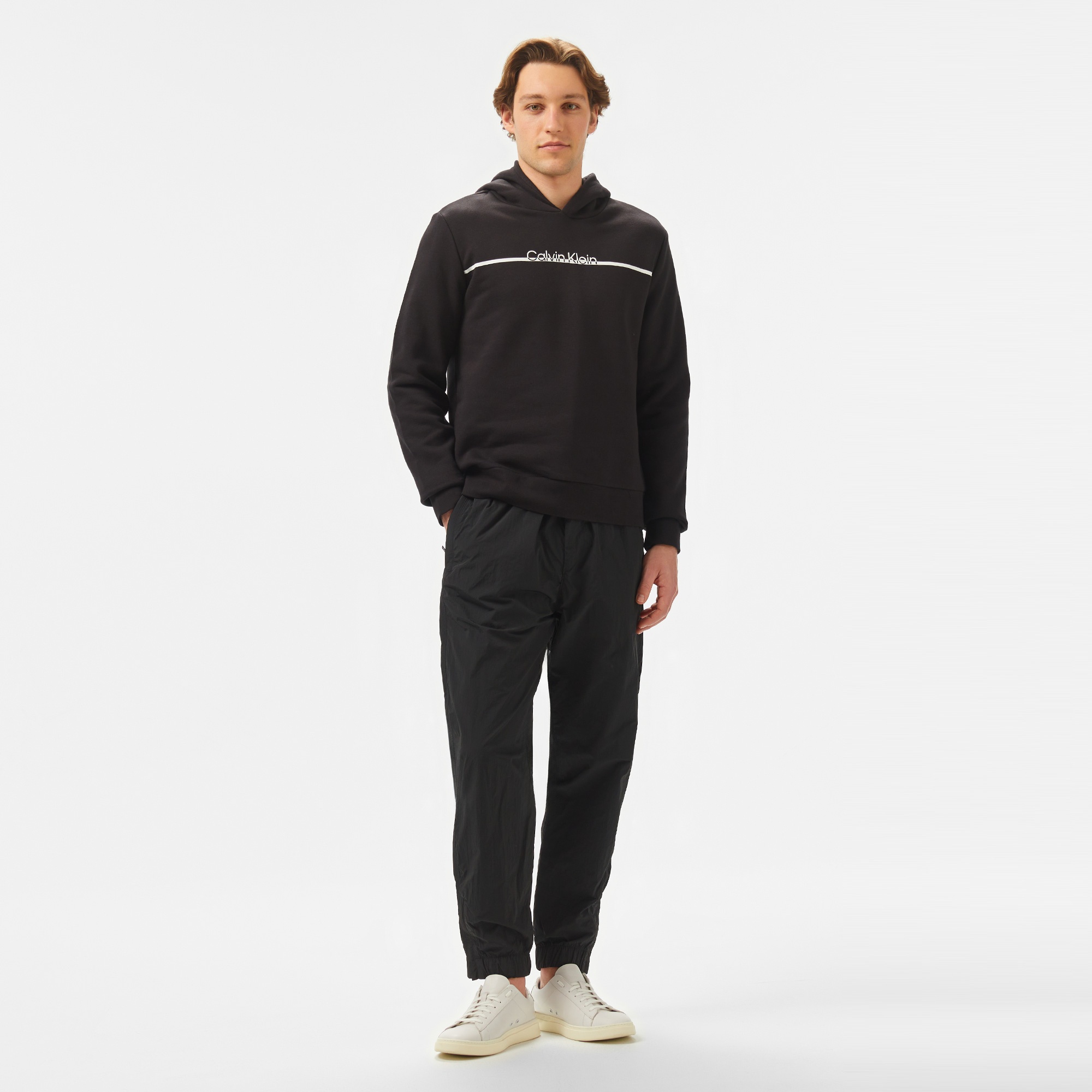 Calvin Klein Erkek Siyah Sweatshirt