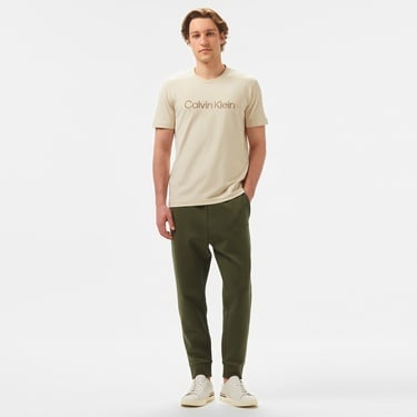  Calvin Klein Erkek Bej T-Shirt