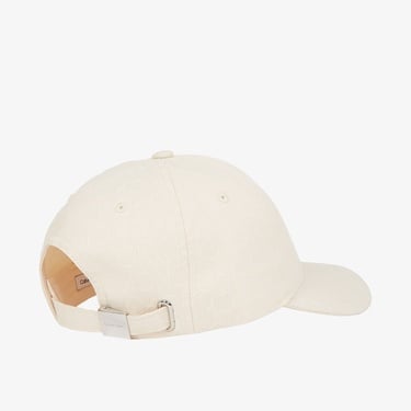  Calvin Klein Monogram Jacquard Kadın Beyaz Şapka