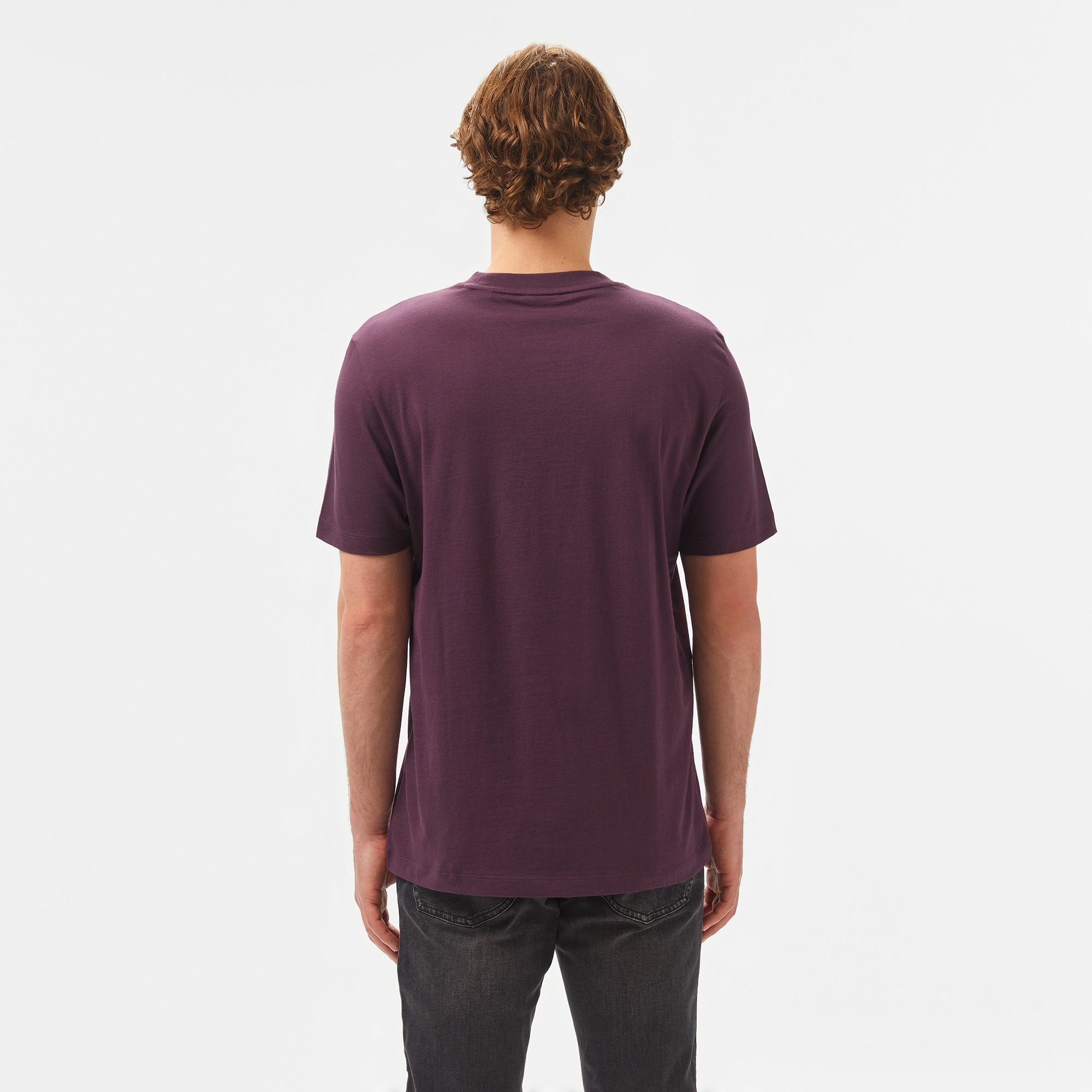 Hugo Dignitey Erkek Mor T-Shirt