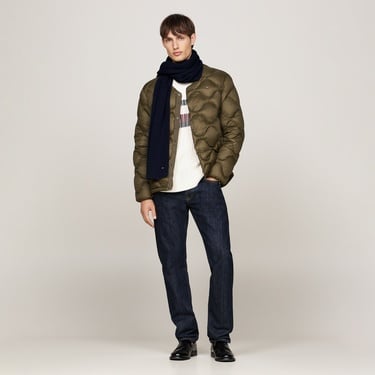  Tommy Hilfiger Erkek Mavi Atkı