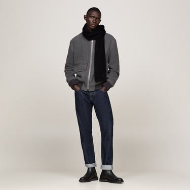  Tommy Hilfiger Erkek Siyah Atkı