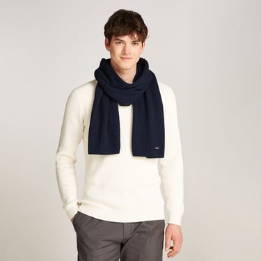  Calvin Klein Unisex Siyah Atkı