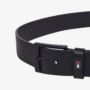  Tommy Hilfiger Erkek Siyah Kemer