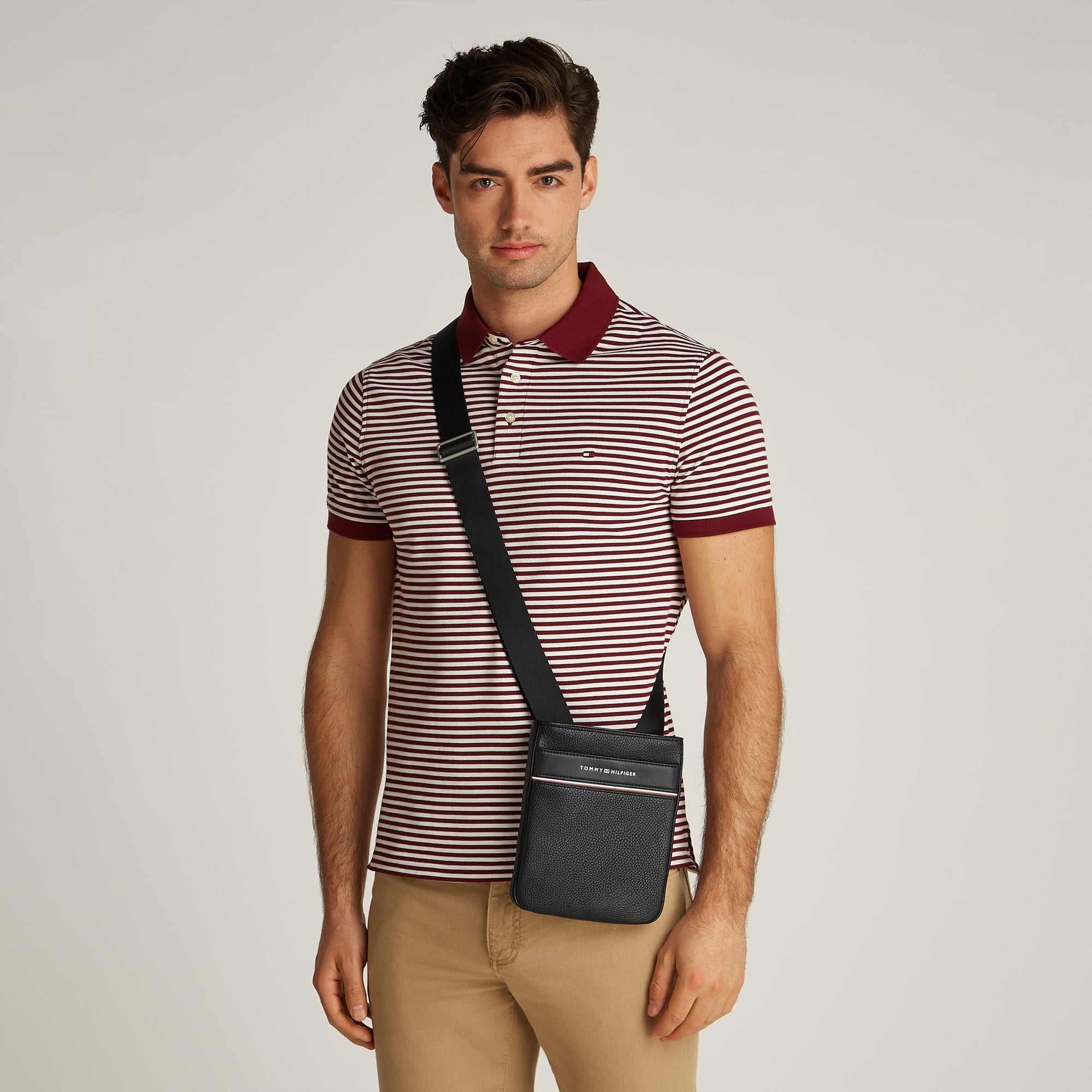 Tommy Hilfiger Erkek Siyah Çapraz Çanta