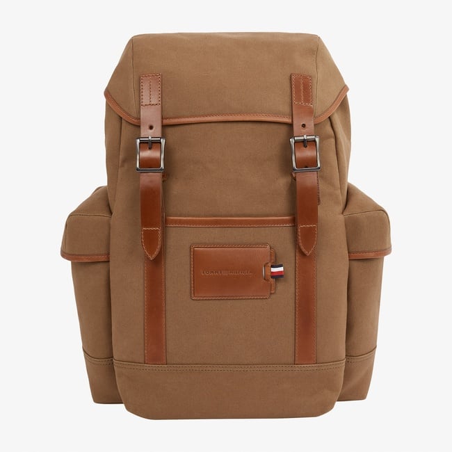  Tommy Hilfiger Erkek Kahverengi Sırt Çantası