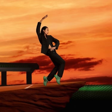  L003 Neo Shot Kadın Yeşil Sneaker