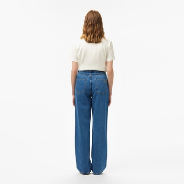  Kadın Mavi Jean Pantolon