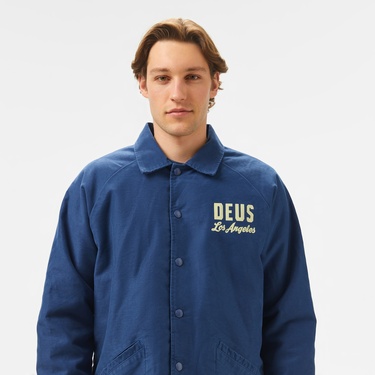  Deus Ex Machina Plymouth Mechanic  Erkek Mavi Ceket