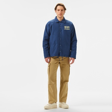  Deus Ex Machina Plymouth Mechanic  Erkek Mavi Ceket