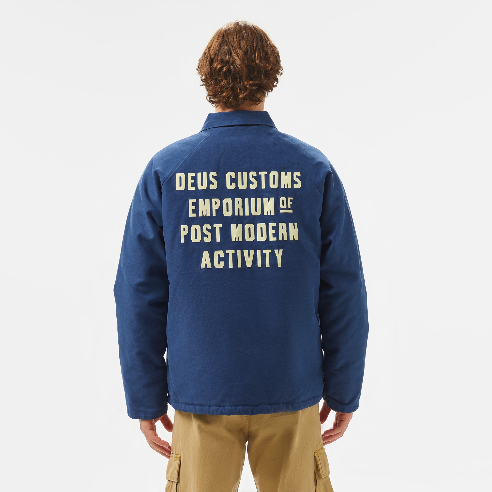 Deus Ex Machina Plymouth Mechanic  Erkek Mavi Ceket