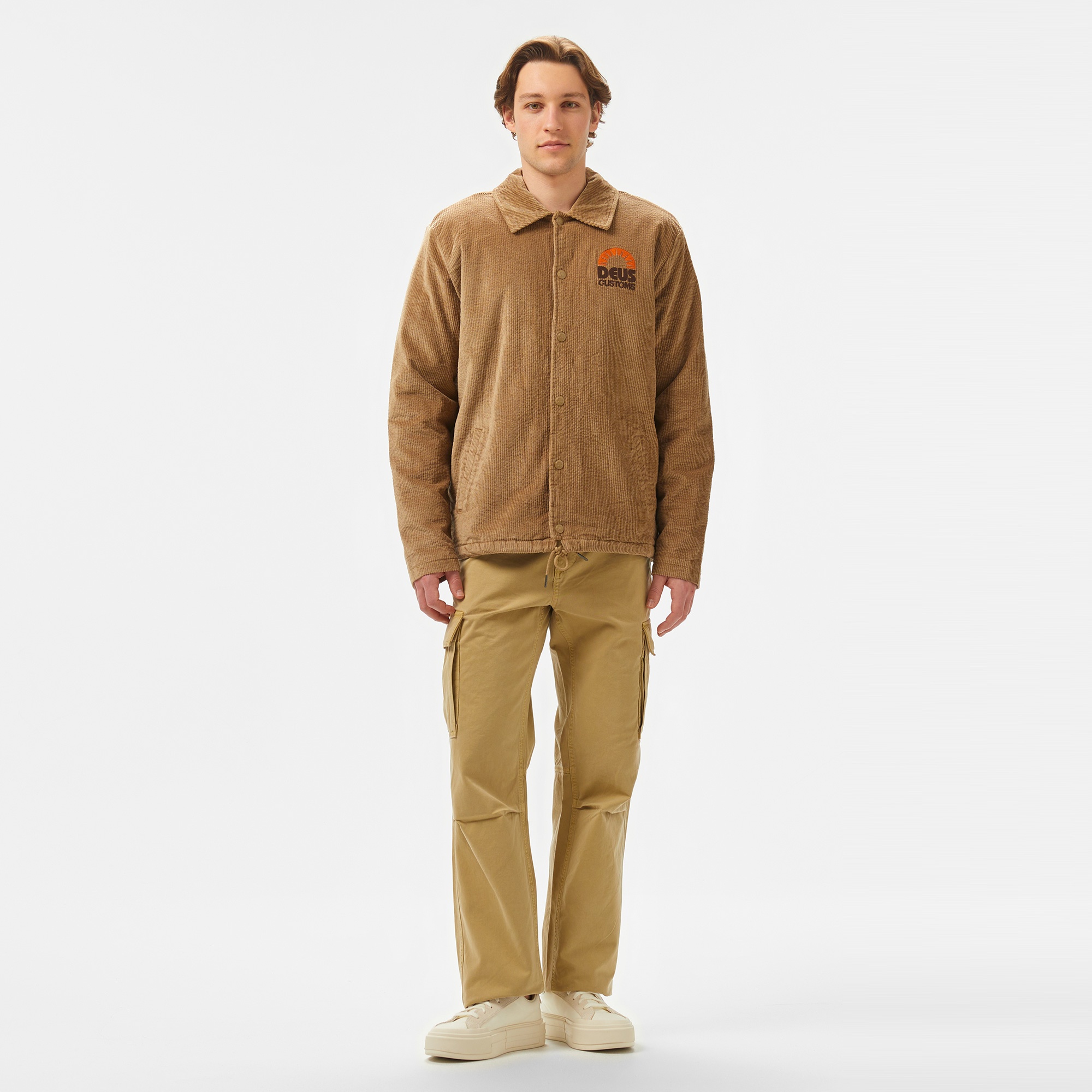 Deus Ex Machina Stokes Coach  Erkek Haki Ceket