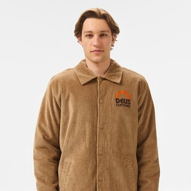  Deus Ex Machina Stokes Coach  Erkek Haki Ceket