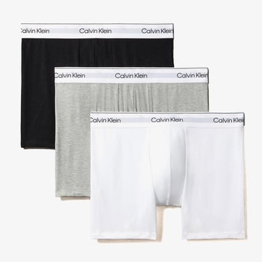  Calvin Klein 3'lü Erkek Renkli Boxer
