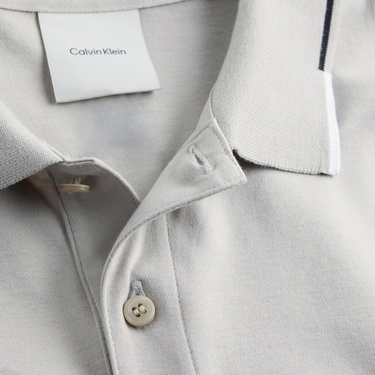  Calvin Klein Erkek Gri Polo