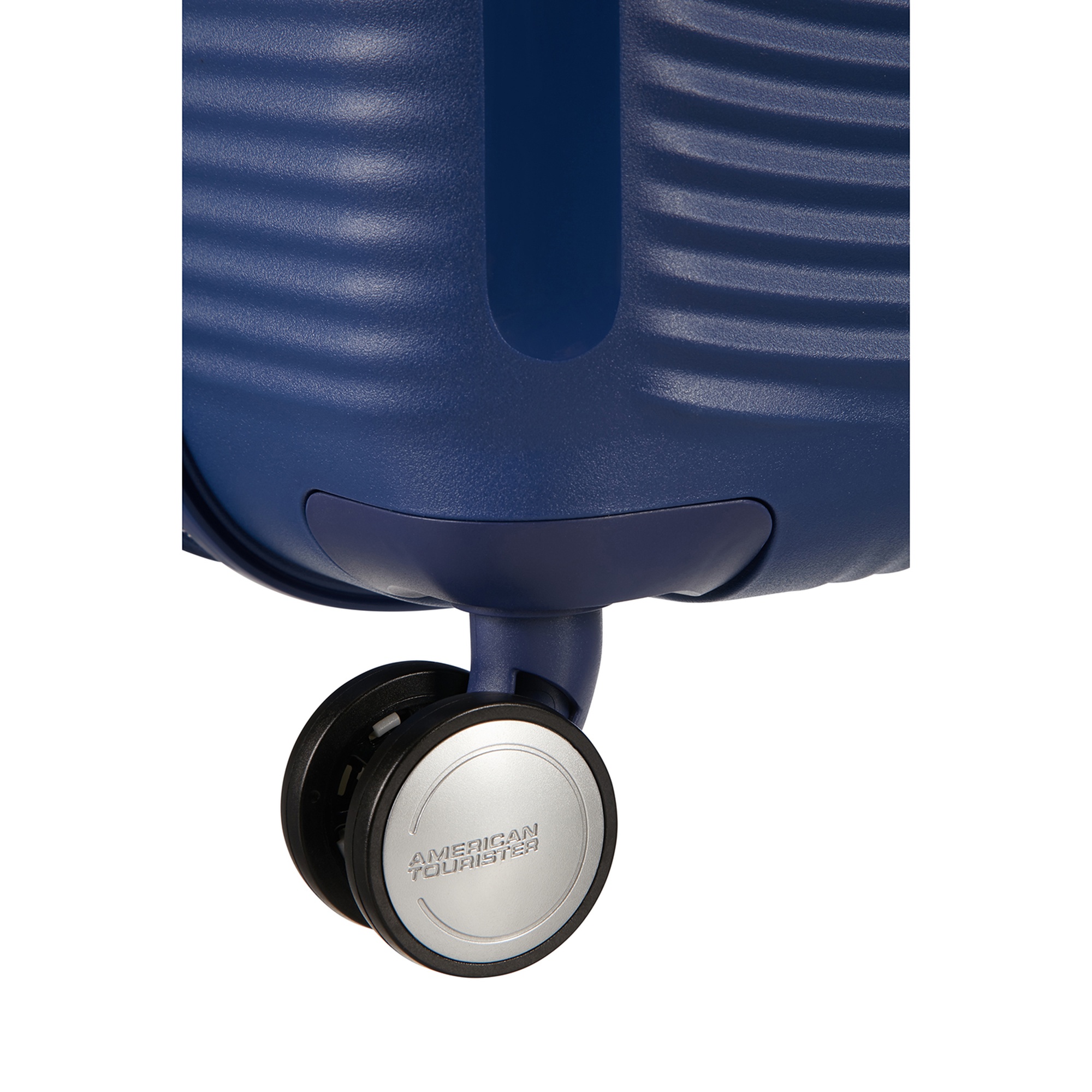American Tourister Lacivert Soundbox - Körüklü 67 cm Orta Boy Sert Valiz