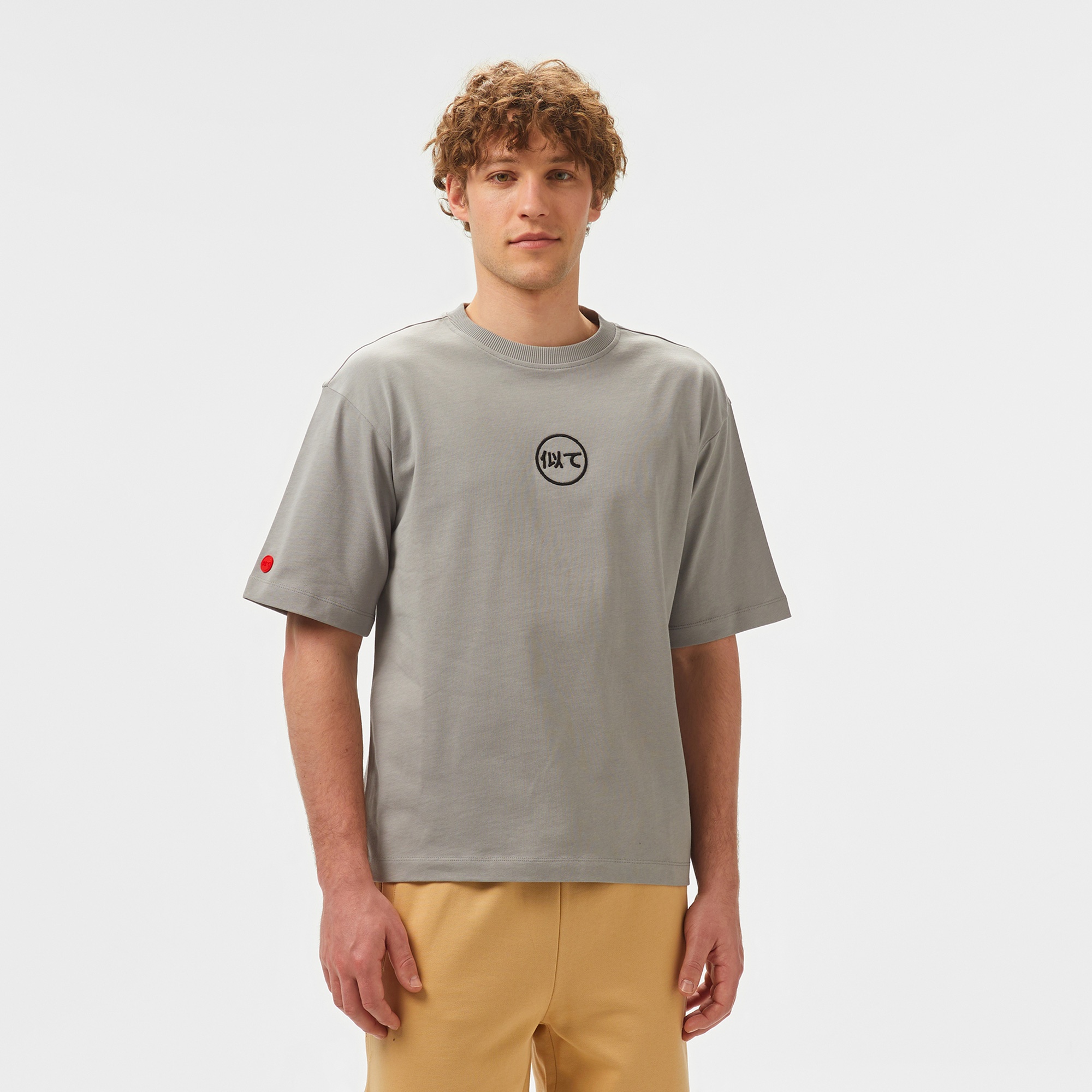 UNITED4 Erkek Gri T-Shirt