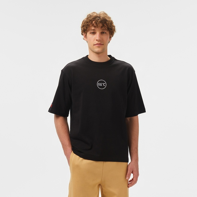  UNITED4 Erkek Siyah T-Shirt