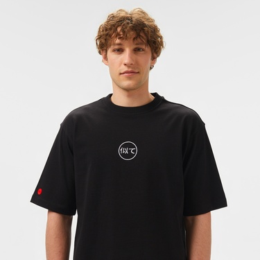  UNITED4 Erkek Siyah T-Shirt