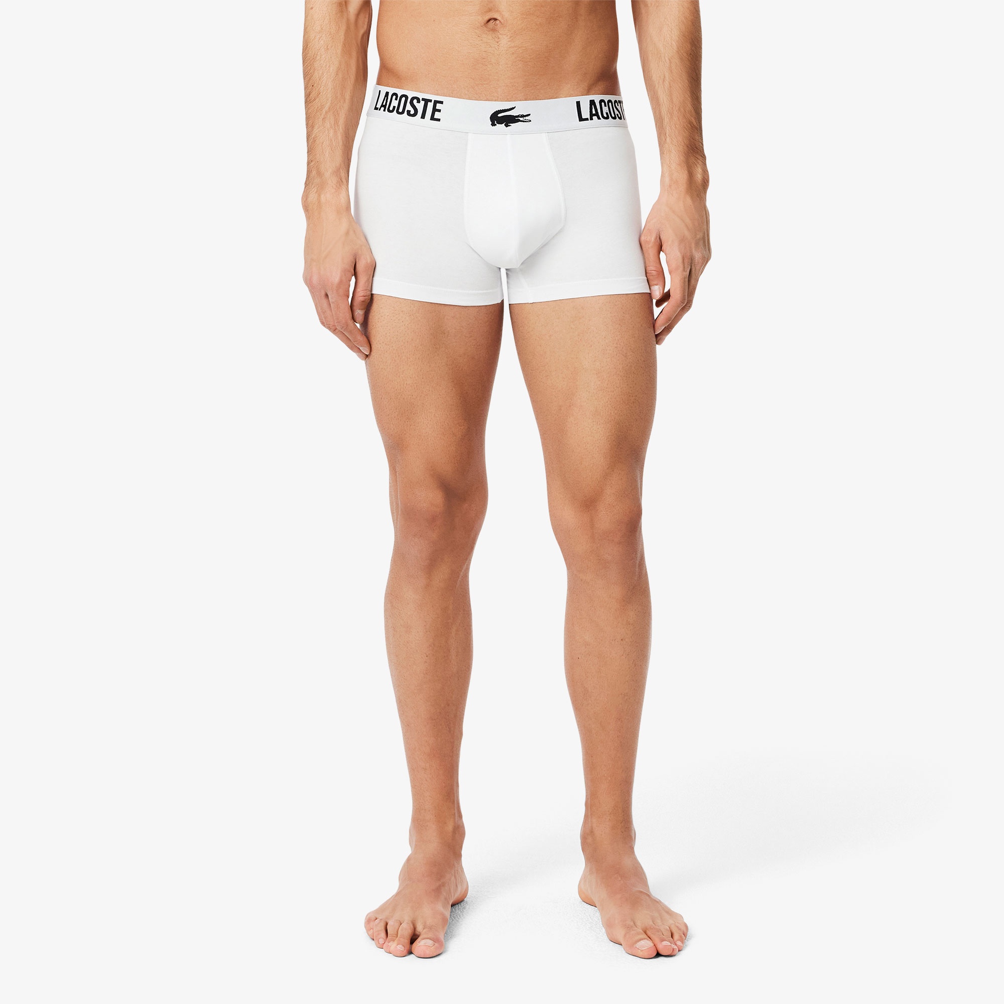 Lacoste Erkek 3'lü Renkli Boxer