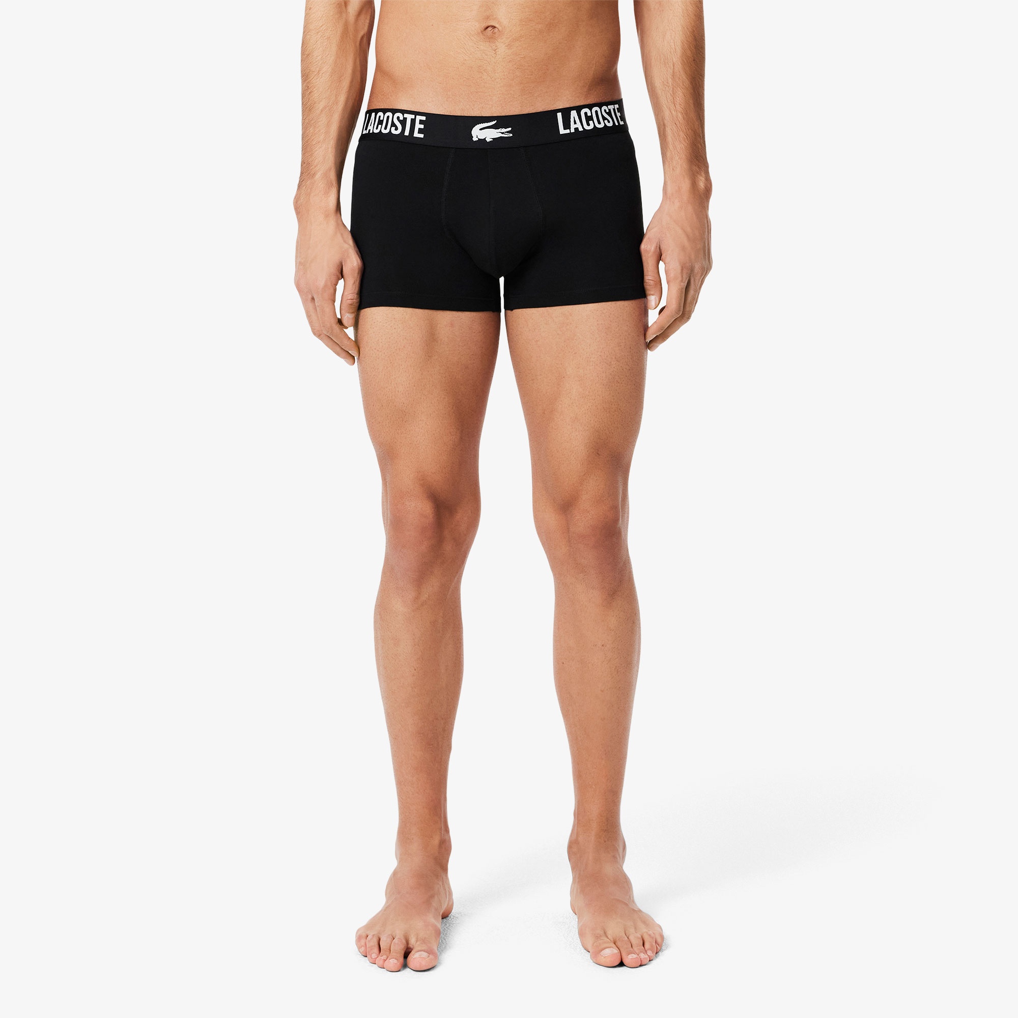 Lacoste Erkek 3'lü Renkli Boxer