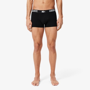  Lacoste Erkek 3'lü Renkli Boxer