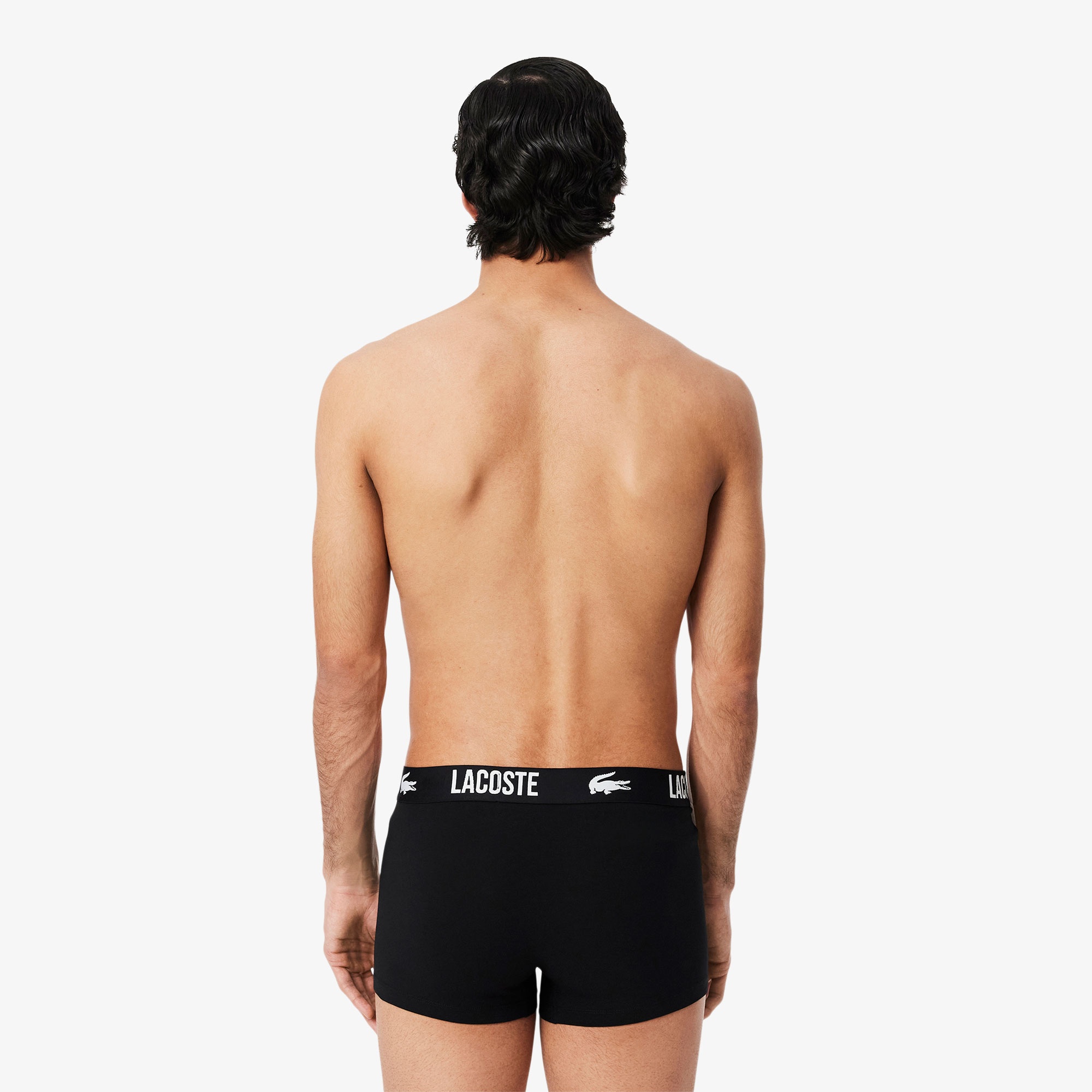 Lacoste Erkek 3'lü Renkli Boxer