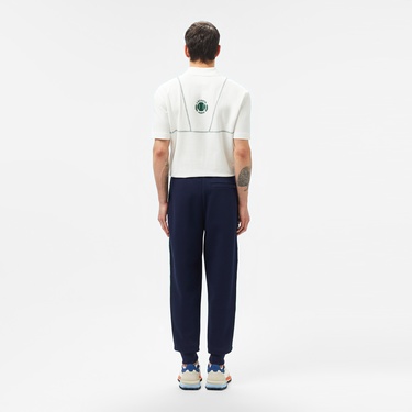  Erkek Regular Fit Baskılı Lacivert Eşofman Altı