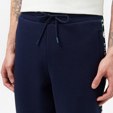  Lacoste Erkek Regular Fit Baskılı Lacivert Eşofman Altı