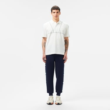  Erkek Regular Fit Baskılı Lacivert Eşofman Altı