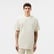 Lacoste Erkek Oversize Fit Bisiklet Yaka Krem T-Shirt