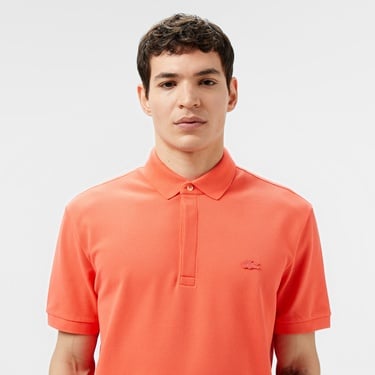  Lacoste Paris Erkek Regular Fit Turuncu Polo