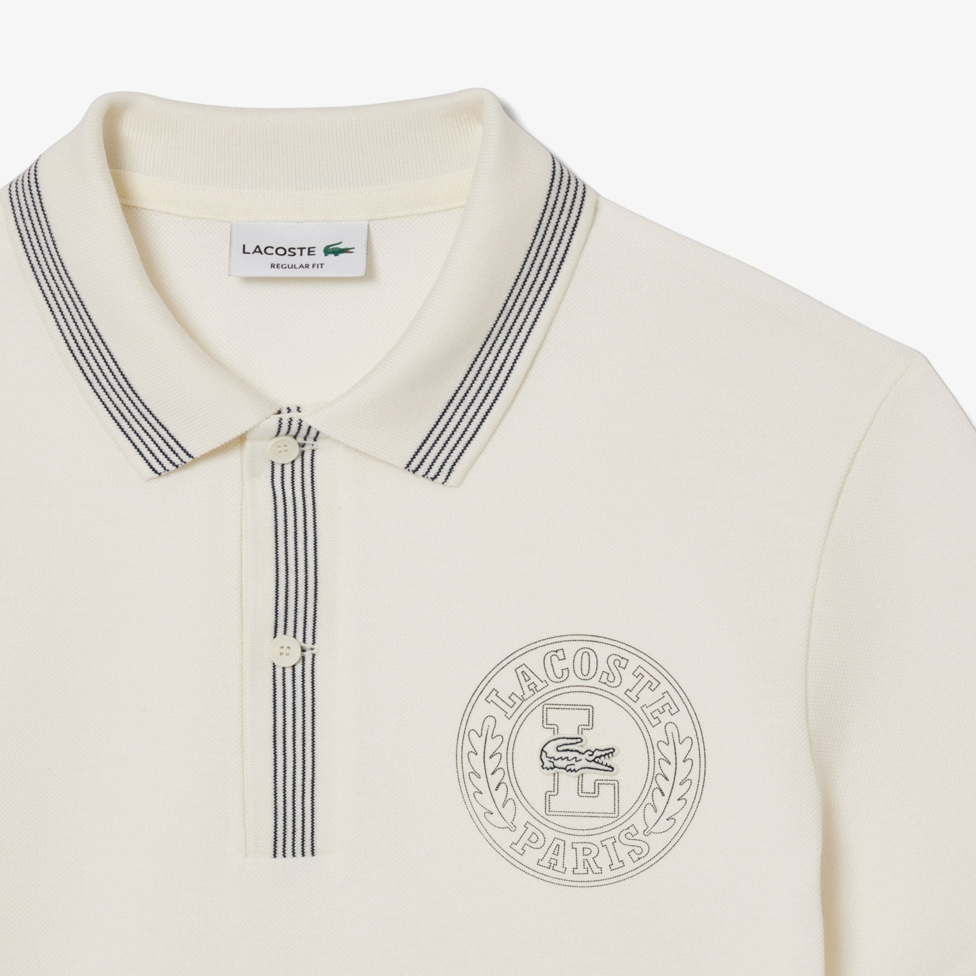 Lacoste L.12.12 Erkek Regular Fit Krem Polo