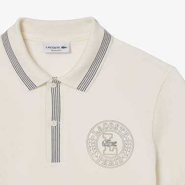  Lacoste L.12.12 Erkek Regular Fit Krem Polo