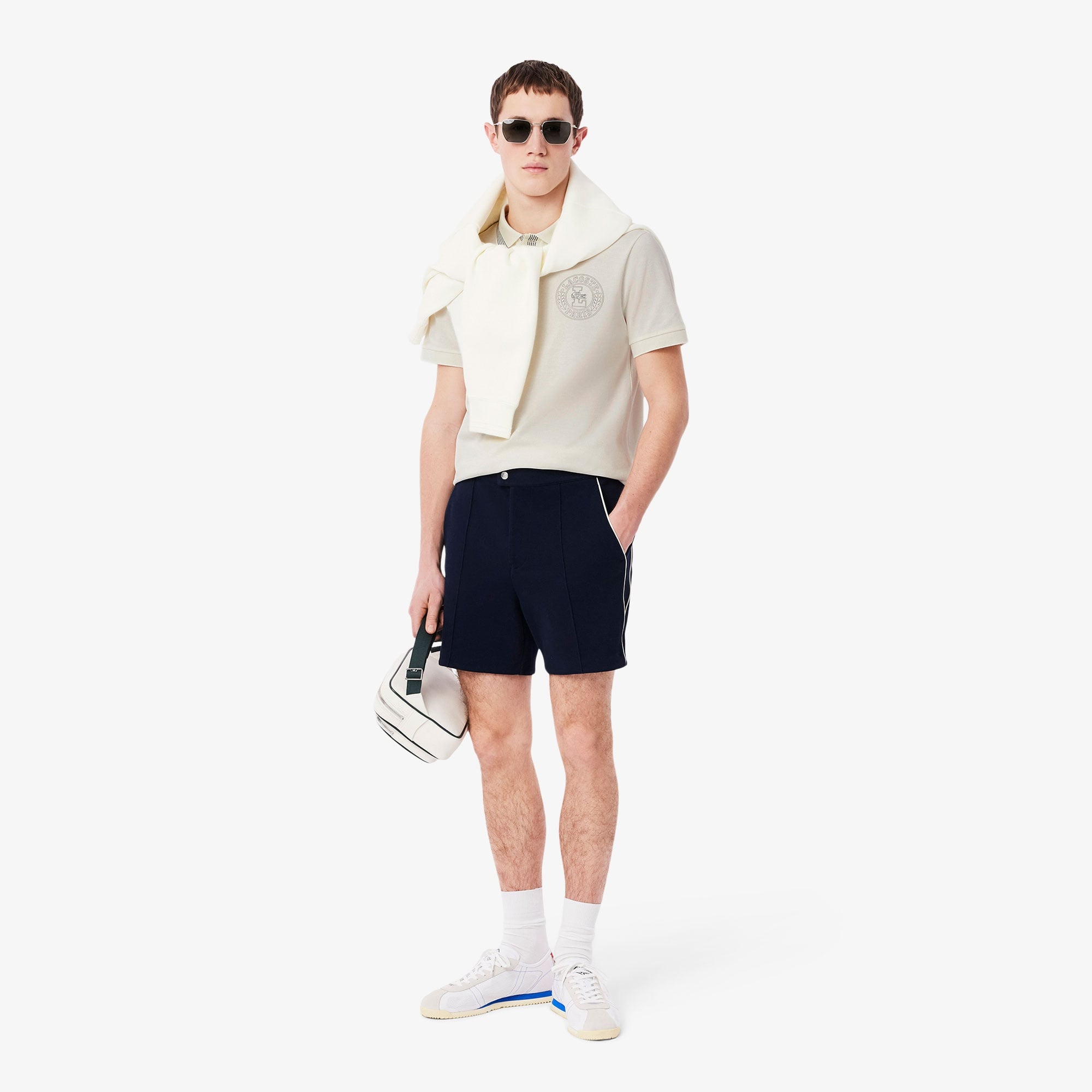 Lacoste L.12.12 Erkek Regular Fit Krem Polo