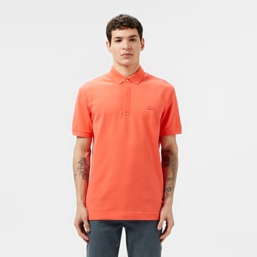  Lacoste Paris Erkek Regular Fit Turuncu Polo