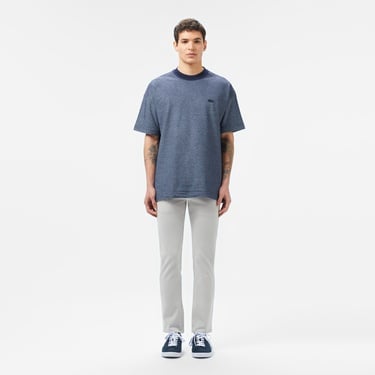  Lacoste Erkek Oversize Fit Bisiklet Yaka Lacivert T-Shirt