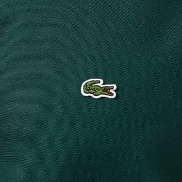  Lacoste Erkek Slim Fit Düğmeli Yaka Koyu Yeşil Gömlek